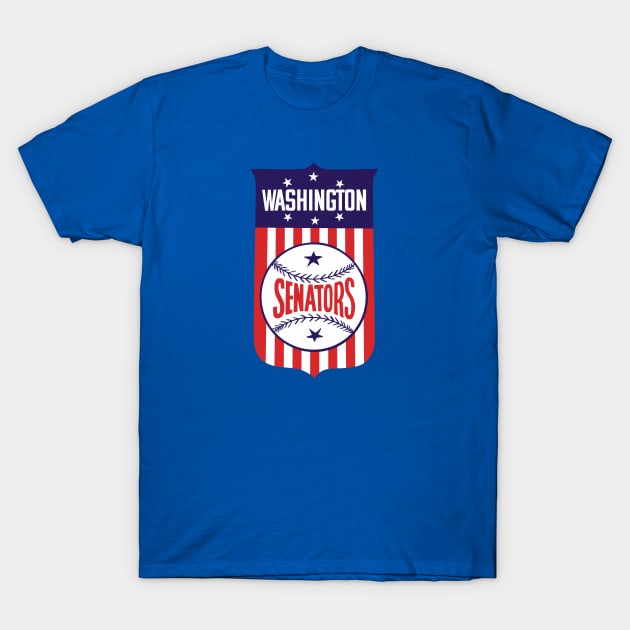 Defunct Washington Senators Baseball 1944 T-Shirt by LocalZonly